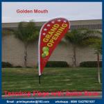 Medium Size Printed Teardrop Flags Banners
