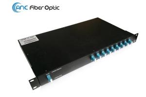China 4ch 8ch 16ch 18ch WDM MUX DEMUX In 1U 19&quot; Rack Monitor Port / Upgrade Port factory