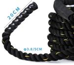 Yiliyuan Black Manila Climbing Rope The Essential Gear for Core Strength