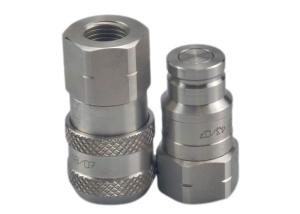 China 0.5'' ISO16028 NPT Hydraulic Flat Face Quick Coupler factory