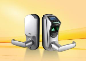 China Digital Fingerprint Door Lock with 500DPI resolution , thumbprint scanner door lock factory