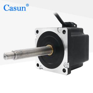 China Customization NEMA 34 NonCaptive Hybrid Linear Stepper Motor 76mm Body Waterproof factory