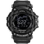 50M Waterproof Luminous Dial Multi Sport Hybrid Smartwatch