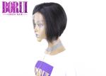 Pixie Cut Wig Straight Custom Lace Wigs Brazilian Short Lace Front 250% Density