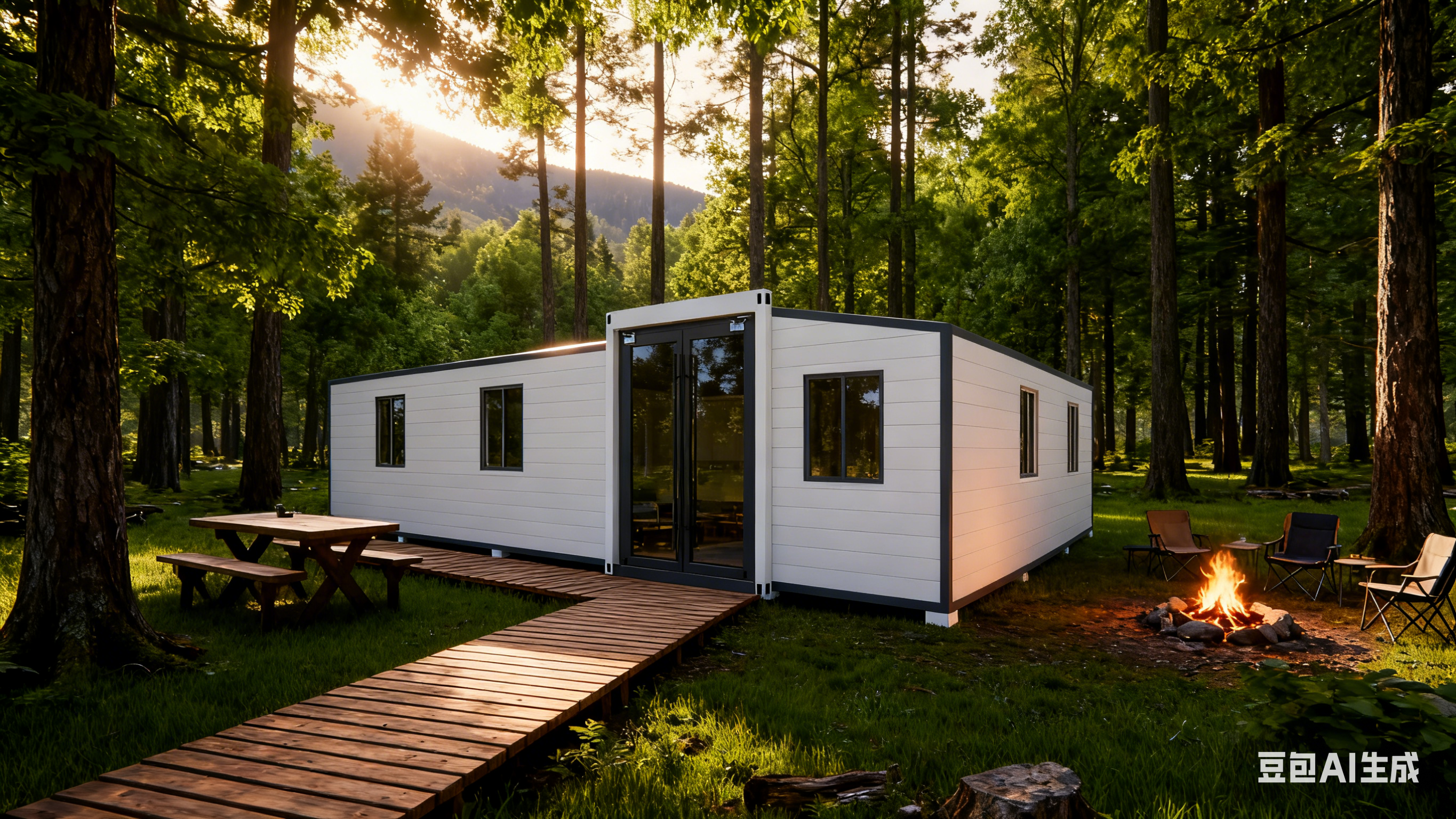 China 40ft Expandable Container Home with Customizable Wiring PVC Wooden Panel Interior and One Hall Layout Modular Housing Solution factory