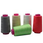 Dyed 100% Spun Polyester Sewing Thread 40/2 20/2 20/3 40/3 5000Y Knotless OEM