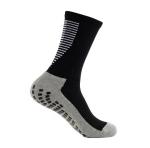 custom made anti slip grip crew football sports socks