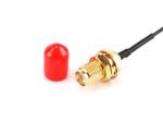 RF Pigtail 1.13MM SMA Connector Cable Assembly Indoor / Outdoor Use