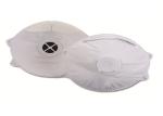 Single Use Anti Dust Mask Alumium Nose Bar With Round Valve EN149 Certified