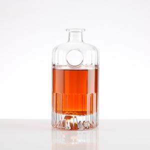 China Customized 330ml 500ml 750ml 1000ml Tequila Glass Bottle with Customize Sealing Type factory