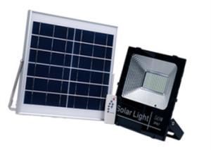 China 50W 60W Floodlight Waterproof Certificate High Powered Solar Flood Lights factory