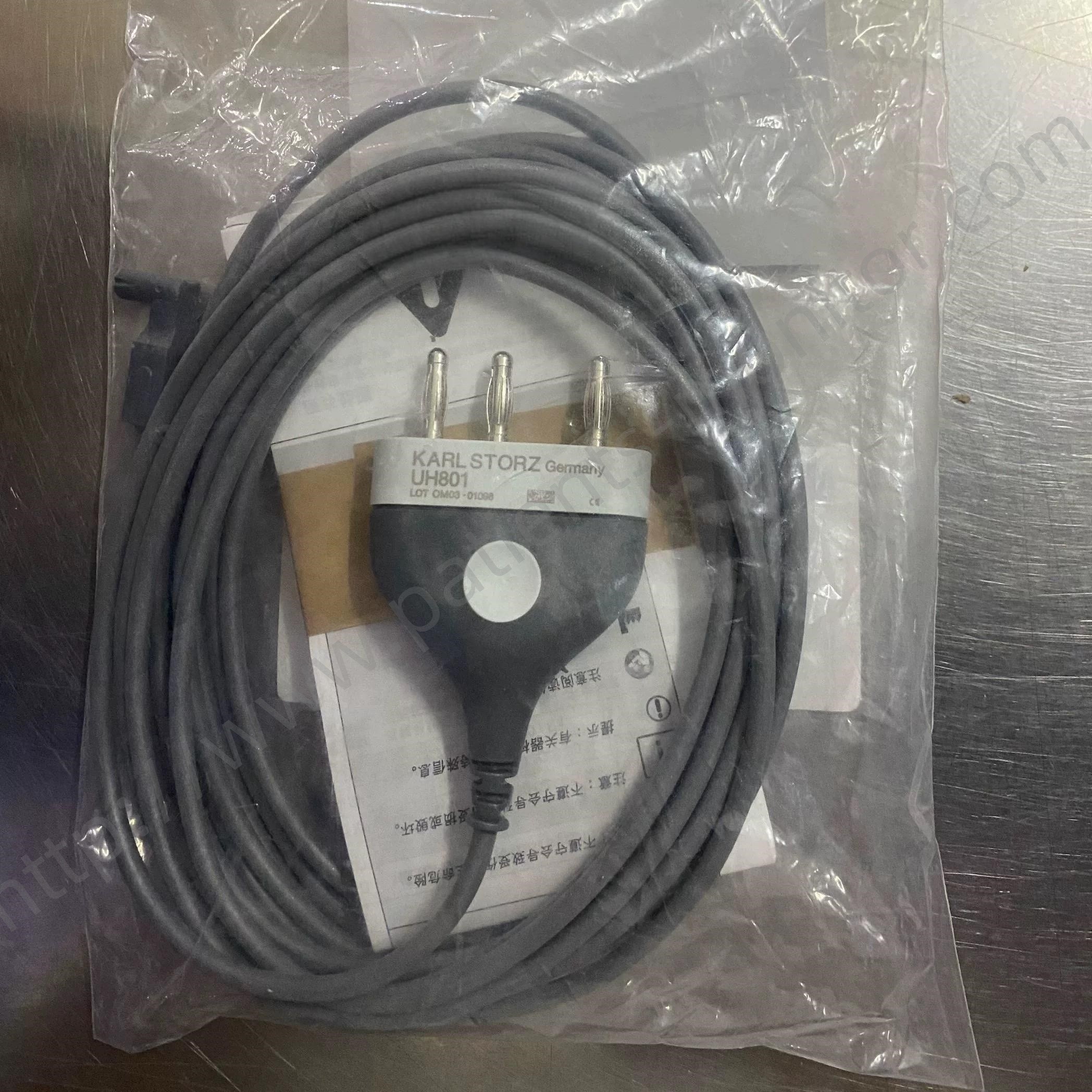 Karl Storz UH801 Bipolar High Frequency Cord for Autocon Uh400 High-end Generator Surgery Units 400CM