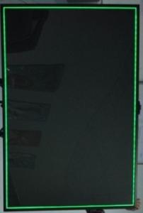 China 580x840mm hanging style color chaning led writing board factory