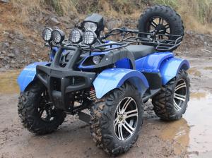 China Water Cooled 250CC Four Wheel Atv 13.9HP With Front Drum Rake factory