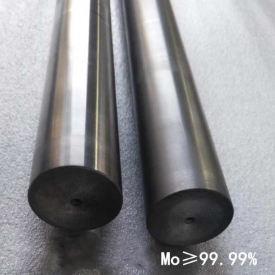 Round 3-60mm Pure Molybdenum Rod 99.9% Mo MTC
