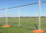 Galvanised Outdoor Temporary Fence Panels For 3mm / 4mm Wire Dia