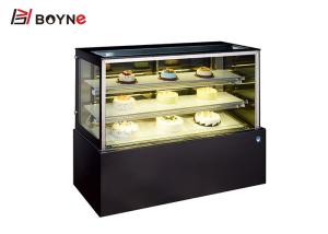 China Japanese Type 3- Layers Air Cooling Cake Display Showcase Cake Chiller factory
