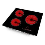 CB Aut Switch Off Metal Base 5200w 3 Burner Ceramic Cooktop