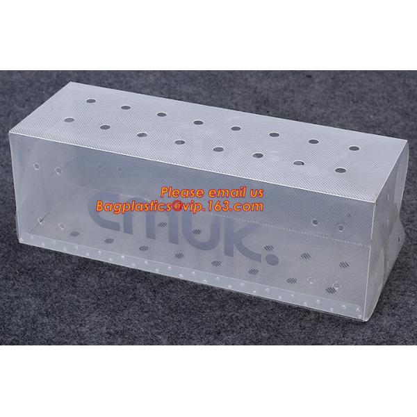 Folding PVC Clear Plastic Box, Custom Design Clear Plastic Box , PVC Packaging
