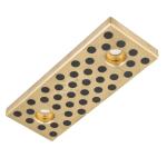 Hydraulic Cylinder Parts Self Lube Wear Plates High Strength Brass Material