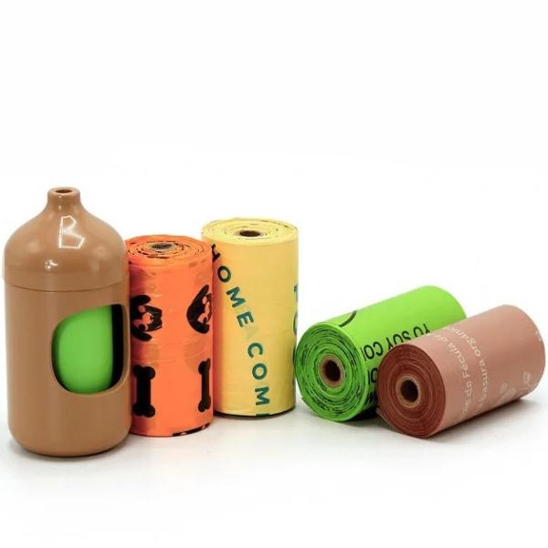 top sell pet poop waste bag disposable environment plastic scented epi dog poop