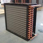 Corrugated 7.94mm Fin Tube Heat Exchanger Central Air Conditioning