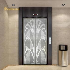China 4x8 Etched Mirror Stainless Steel Plate Decorative Elevator factory