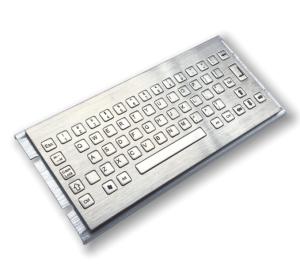 China Waterproof IP65 Stainless Steel Keyboard SUS304 Compact design Keyboard MINI sized Rear Panel Mounted -40℃ factory