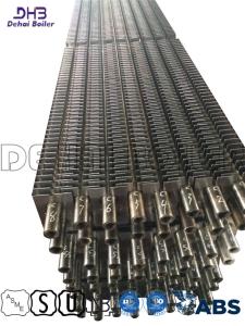 China Double Boiler Fin Tube , Welded Finned Tubes Customizable Painted Surface factory