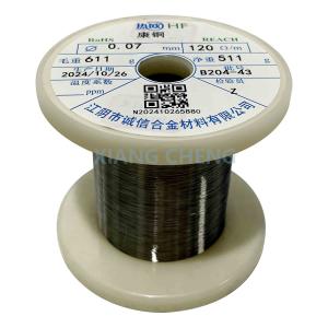 China 6J40/6J40X/6J40P/6J40D Constantan-Type Precision Resistance Wire Good Elongation for Superior Performance factory