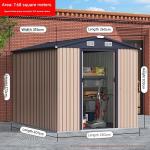 Park Steel Garden Storage Room for Maximum Space Utilization