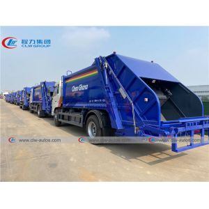 LHD Dongfeng 6X4 20CBM Rear Loader Garbage Compactor Truck