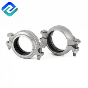 China 304ss Grooved Coupling Pipe Joining System factory