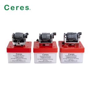 Leibinger Numbering Machine Parts GTO Offset Machine 7 Digits Backward Gothic