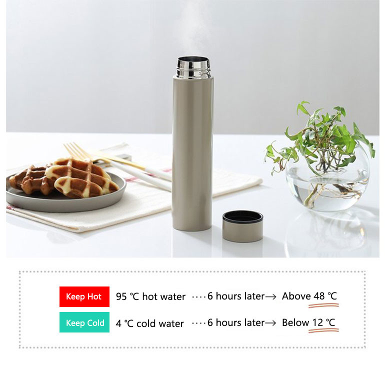 7 Ounce 45mmx196mm Stainless Steel 200ml Thermos Flask
