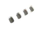 Small 15 Deg Calcium Fluoride CaF2 Wedge Prisms,high transmission between 0.15