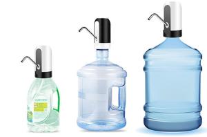 China Smart Electric Automatic Bottled Water Pump With ABS Food Grade Material factory
