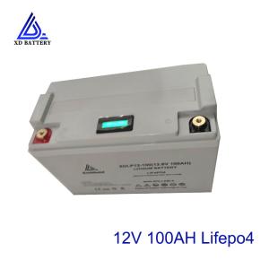 China 12V 100AH Lithium Ion RV Battery In Stock Fast Shipping Sealed Rechargeable Battery factory