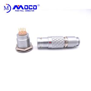 China 2 3 4 5 6 7 8 Pin Straight Circular Push Pull Connectors factory
