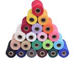 DIY Decoration Manufacture Customized Twist 5mm Colored Cotton Rope with 100%