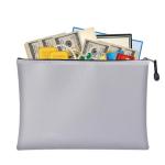 Waterproof Fireproof Document Holder Silicone Coated Foil Coated Fiberglass