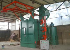China 55 Kw Hanger Industrial Shot Blasting Equipment For Pipe Fitting And Pipe factory