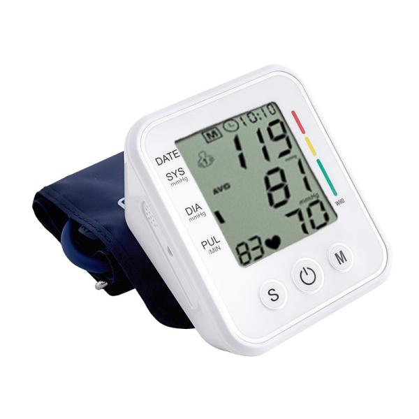 Smart LCD Digital Display Blood Pressure Monitor With Large Volume Voice