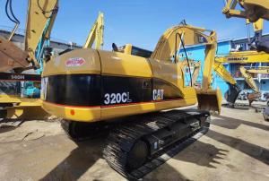 China Cat 320CL Tracked Hydraulic Used Heavy Construction Machinery Excavator 0.9m3 Bucket factory