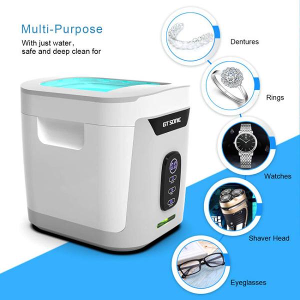 1.3L 50W Portable Ultrasonic Fruit And Vegetable Cleaner UV Light For Sterilization