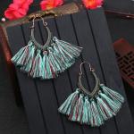 Earrings Tassel earrings multi color earrings