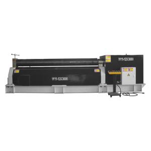 China 3 Roller Plate Slip Rolling Bending Machine For Metal Sheet Steel Plate Rolling Machine W11-12×3000 factory