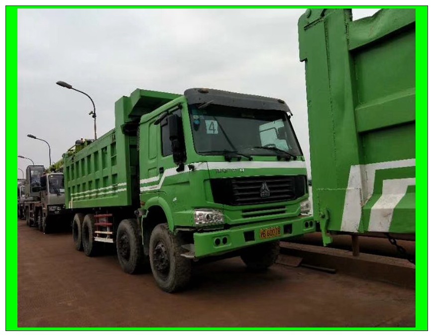 2015 made in china 6*4 10 Tires Sinotruck Howo tipper brakes service dump truck front axles high tensile strength steel