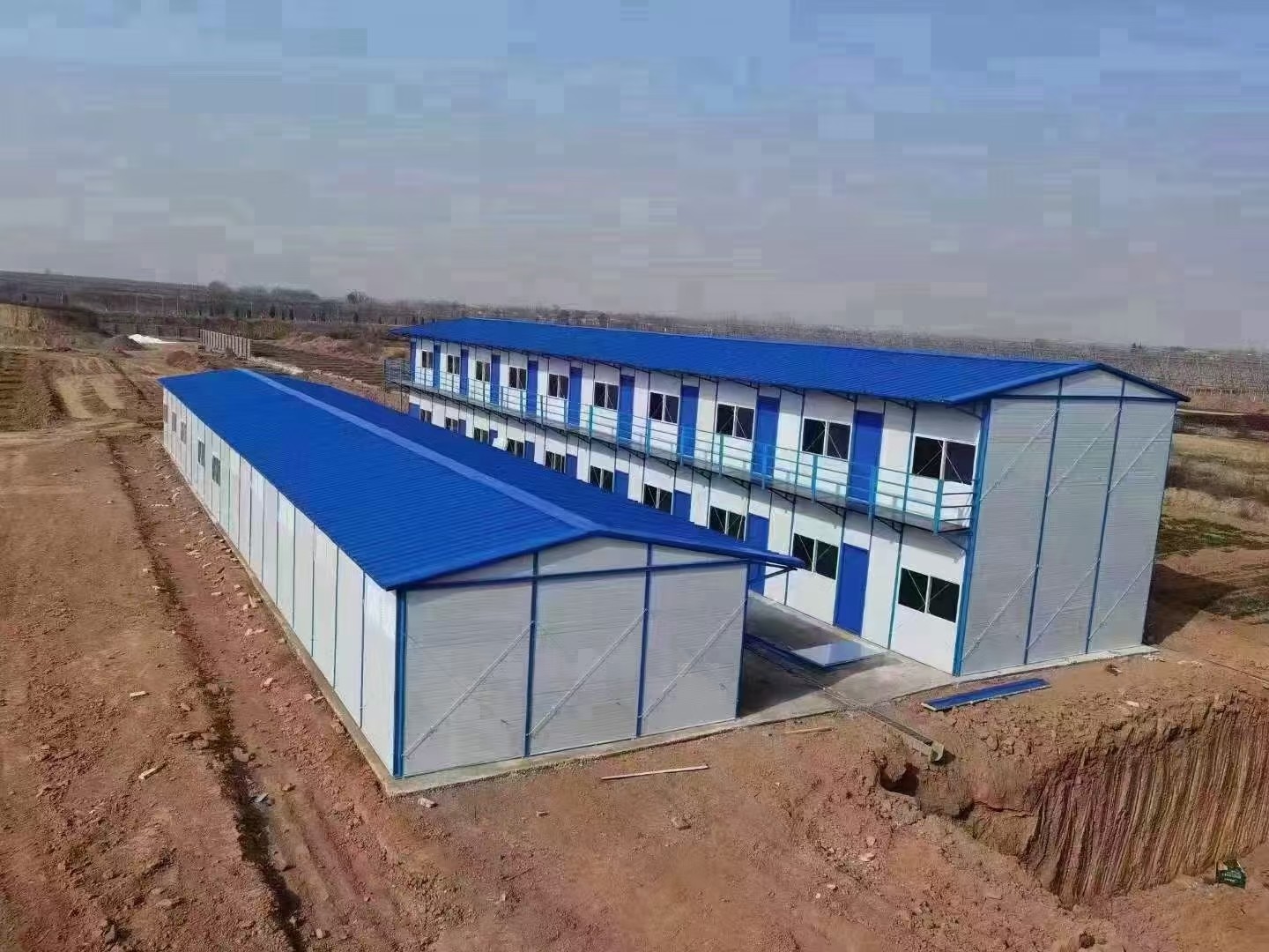 China Prefabricated House Worker Accommodation Building Labor Camp factory