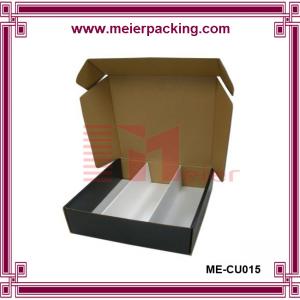 China Strong Kraft Paper Custom Packaging Corrugated Cardboard Storage Box with paper tray for 30ml liquid bottle factory